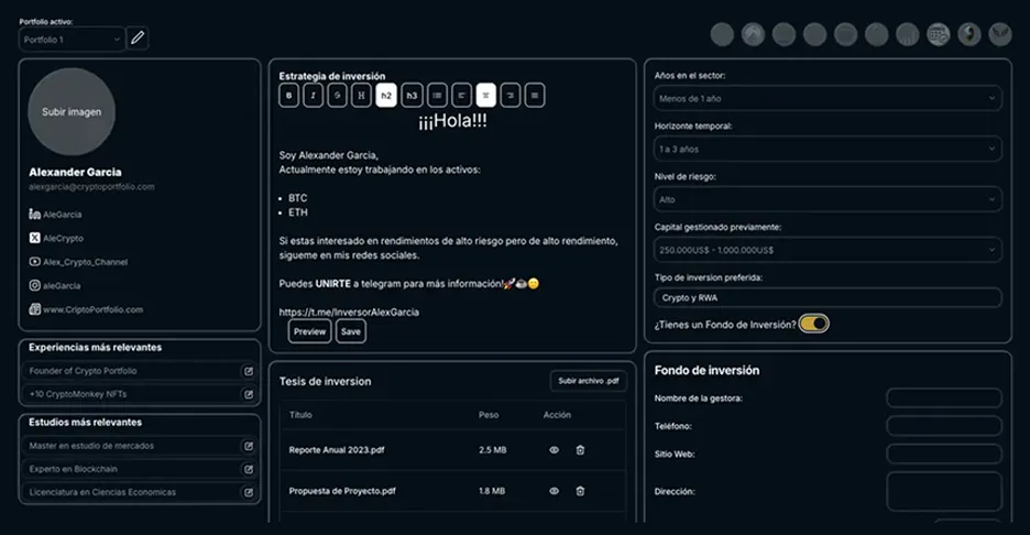 Overview Comunidad